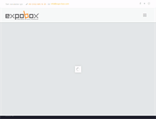 Tablet Screenshot of expo-box.com